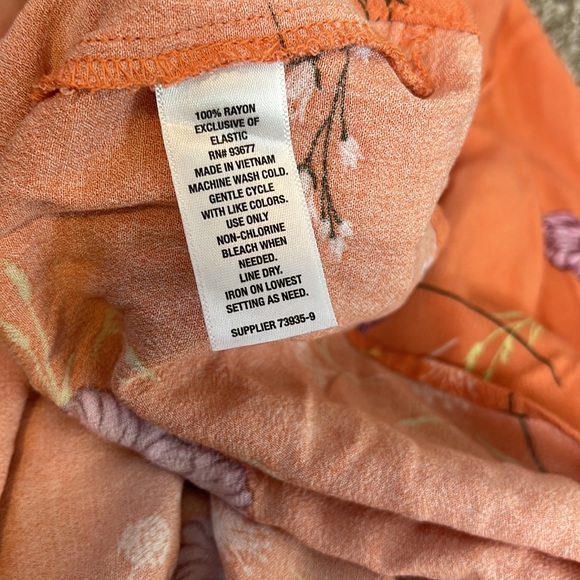 a.n.a “A New Aproach” midi summer dress, Wm’s Sz Small - Picture 8 of 9